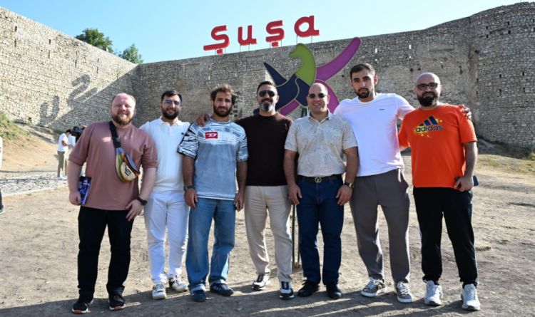 Cüdo üzrə Olimpiya çempionları Qarabağda<font color=red> - FOTOLAR</font>