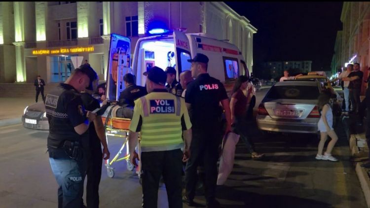 Naxçıvanda yol-nəqliyyat hadisəsi baş verib, bir nəfər xəsarət alıb<font color=red> - FOTOLAR</font>