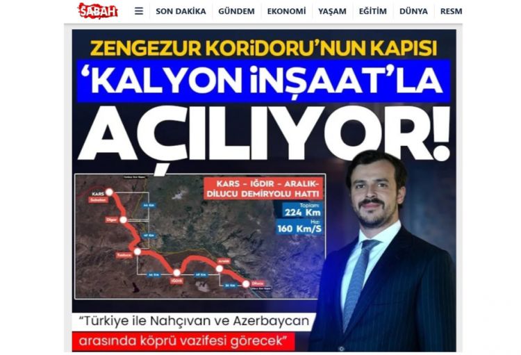 Qarsdan Naxçıvana qədər dəmir yolunun inşasına 10 minədək mütəxəssis cəlb olunacaq