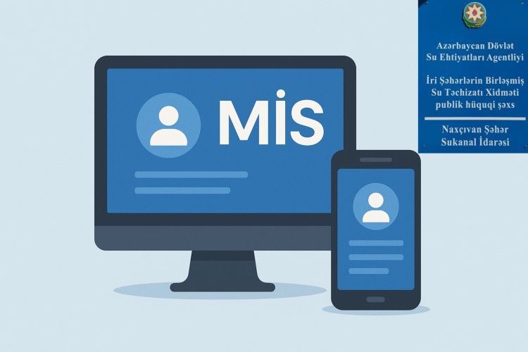 Naxçıvan şəhər Sukanal İdarəsi Müştəri İnformasiya Sistemləri proqramına keçir