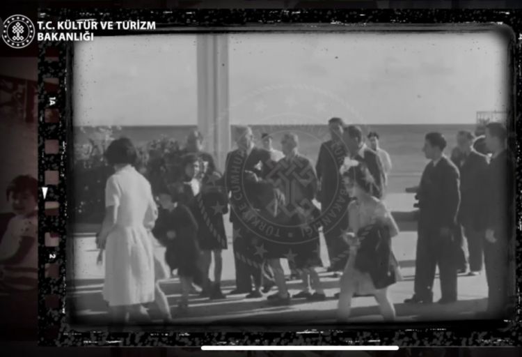 Mustafa Kamal Atatürkün yeni videogörüntüləri ilk dəfə ictimaiyyətlə paylaşılıb