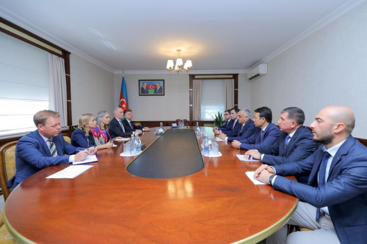 Səlahiyyətli nümayəndə Avropa İttifaqının Cənubi Qafqaz üzrə xüsusi nümayəndəsi ilə görüşüb<font color=red> - FOTOLAR</font>