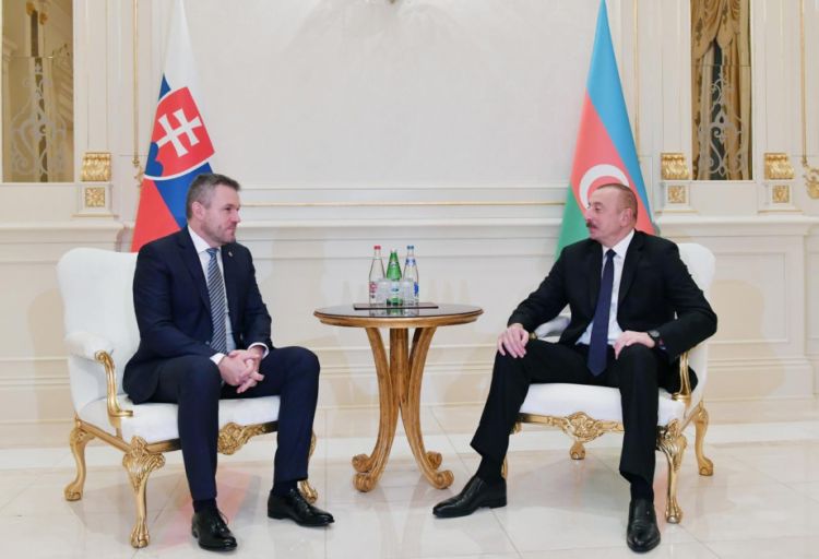 Prezident: Azərbaycan-Slovakiya əməkdaşlığının bir sıra sahələrdə genişlənməsi üçün yaxşı imkanlar var