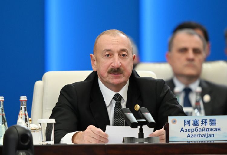 Prezident: Yaxın gələcəkdə Zəngəzur dəhlizi Orta Dəhlizin daha bir mühüm seqmenti olacaq