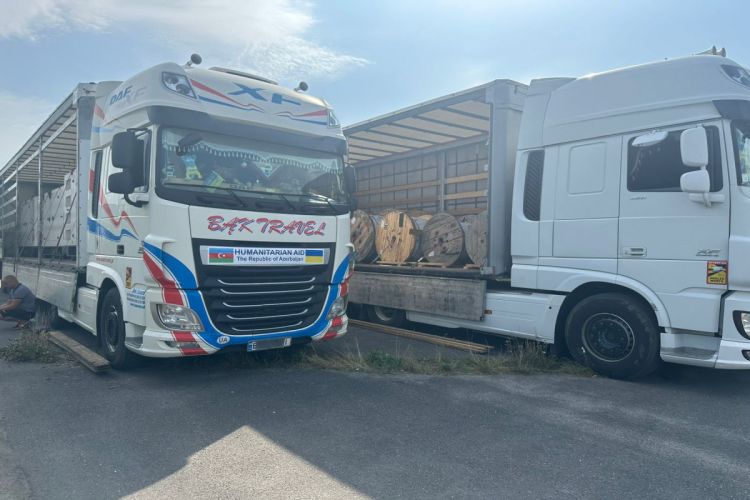 Azərbaycandan göndərilən humanitar yardım Ukraynaya çatıb<font color=red> - FOTOLAR</font>