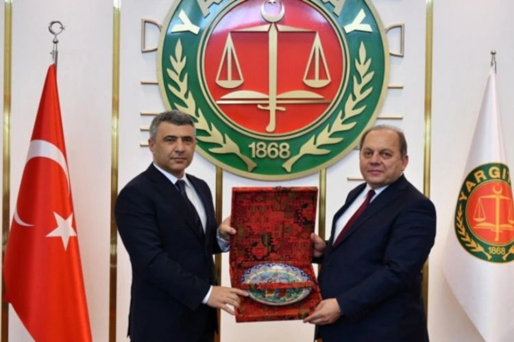 Azərbaycan və Türkiyə məhkəmə sistemləri arasında əlaqələrin daha da gücləndirilməsi müzakirə edilib<font color=red> - FOTOLAR</font>