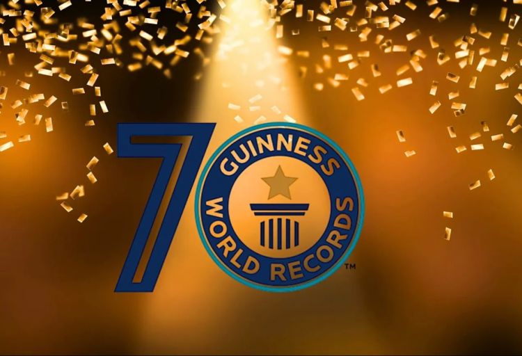 Ginnesin Rekordlar Kitabı 70 illik yubileyini qeyd edir