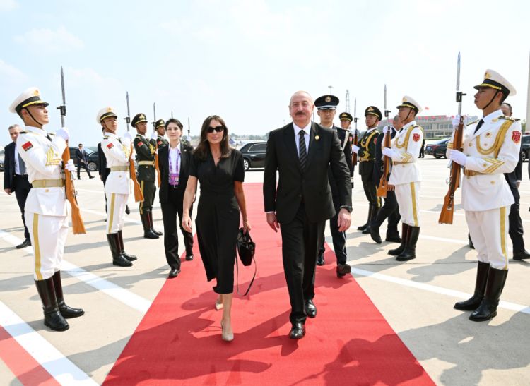Prezident İlham Əliyevin Çinə işgüzar səfəri başa çatıb<font color=red> - FOTOLAR</font>