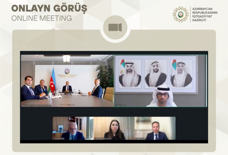 Birləşmiş Ərəb Əmirlikləri ilə iqtisadi əməkdaşlığın möhkəmləndirilməsi müzakirə olunub