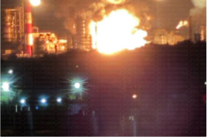Ukrayna Rusiyanın neft emalı zavoduna və bazasına zərbə endirib