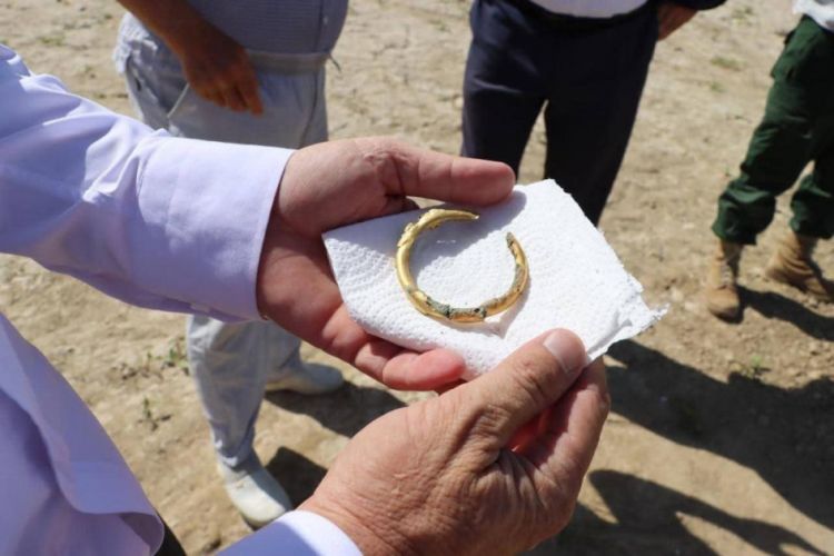 Quraqlıq Qazaxıstanda tarixi sirlərin üzə çıxmasına kömək edib<font color=red> - FOTOLAR</font>