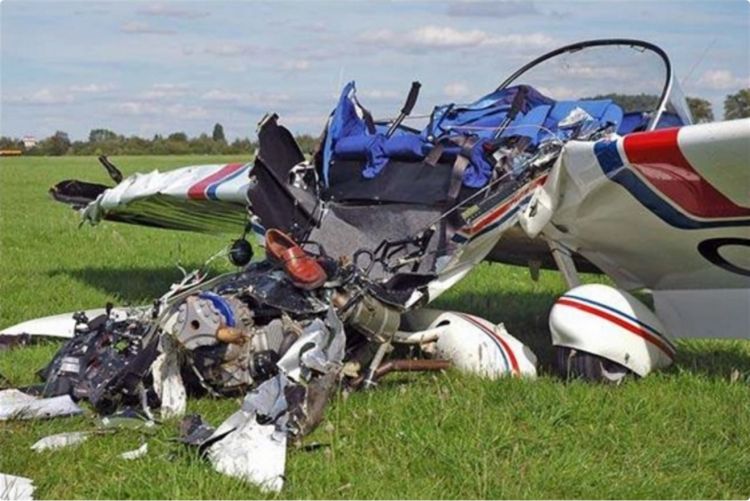Çexiyada şəxsi təyyarənin qəzaya uğraması nəticəsində iki nəfər ölüb