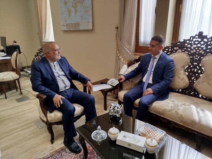 Azərbaycan səfiri İran XİN-in Avrasiya İdarəsinin baş direktoru ikitərəfli əlaqələri müzakirə edib