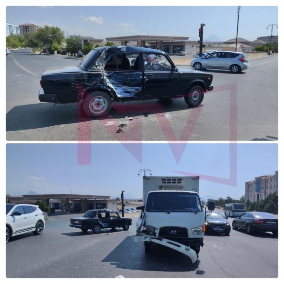 Naxçıvan şəhərində daha bir yol-nəqliyyat hadisəsi baş verib