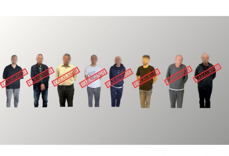 Beynəlxalq axtarışda olan 8 şəxs Türkiyəyə ekstradisiya olunub