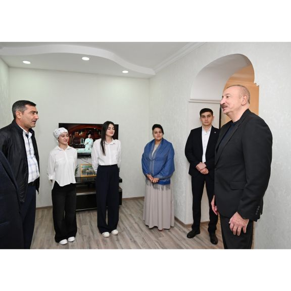 Prezident İlham Əliyev Xocavənd rayonunun Hadrut qəsəbəsində olub<font color=red> - FOTOLAR</font>