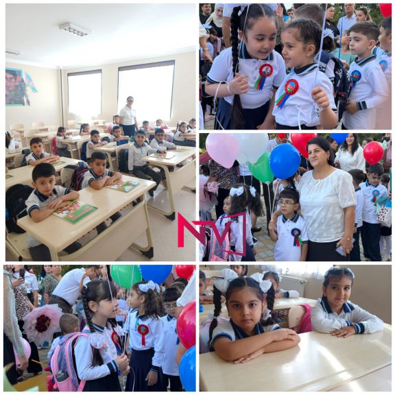 Naxçıvanda bu il 3 822 şagird birinci sinfə gedib