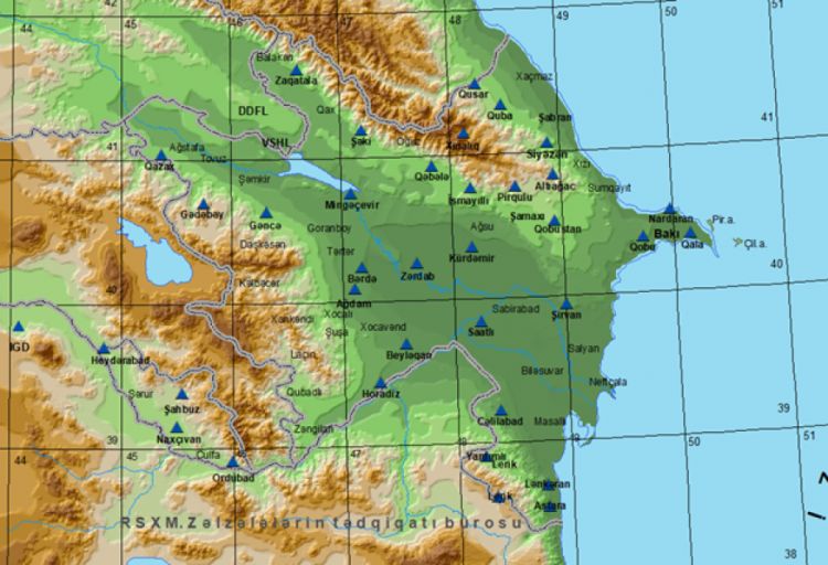 Xəzər dənizində zəlzələ olub