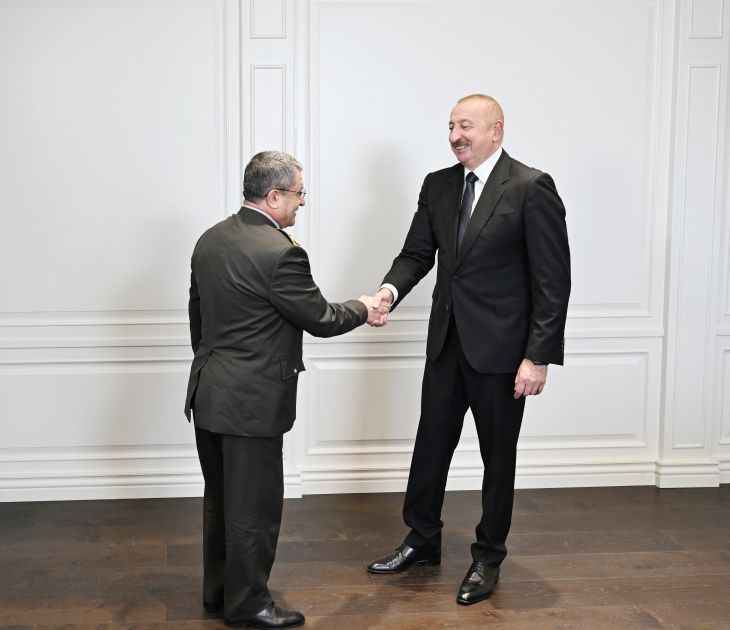 Prezident İlham Əliyev Türkiyə Silahlı Qüvvələrinin Baş Qərargah rəisini qəbul edib<font color=red> - FOTOLAR</font>