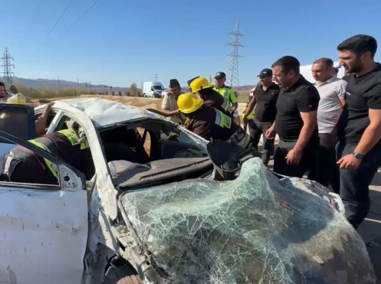 Culfada ağır yol-nəqliyyat hadisəsi baş verib<font color=red> - FOTOLAR</font>