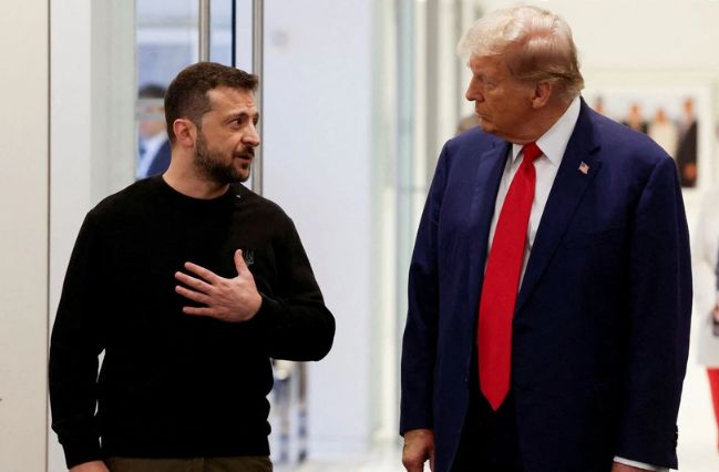 Tramp gələn həftə Zelenski ilə görüşə bilər