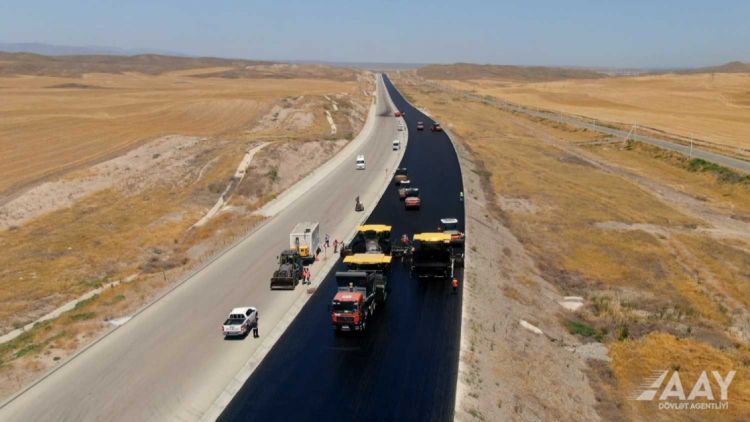 Zəngəzur dəhlizində tikinti işlərinin 95 faizi icra olunub<font color=red> - FOTOLAR</font>