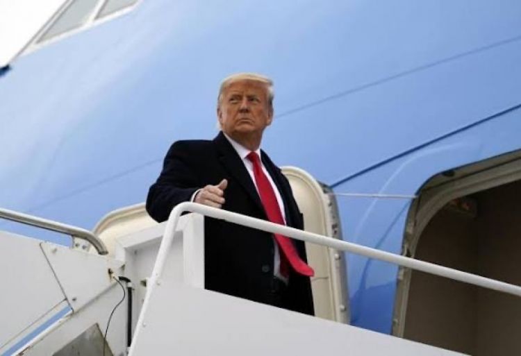 Tramp Birləşmiş Krallığa yola düşüb