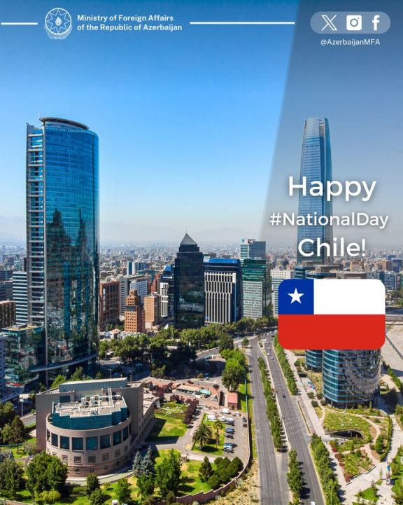 Azərbaycan XİN Çilini Müstəqillik Günü münasib