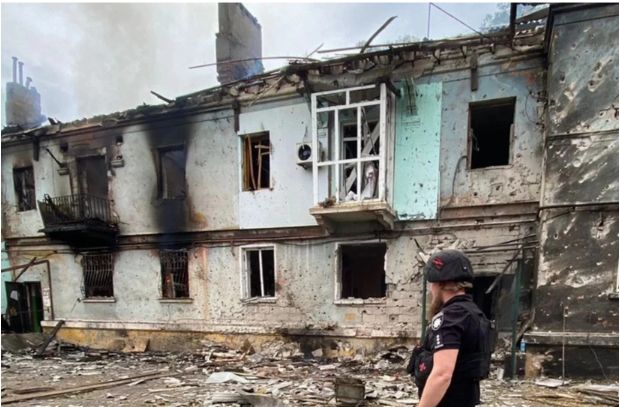 Rusiya Ukraynaya zərbə endirib, beş nəfər həlak olub