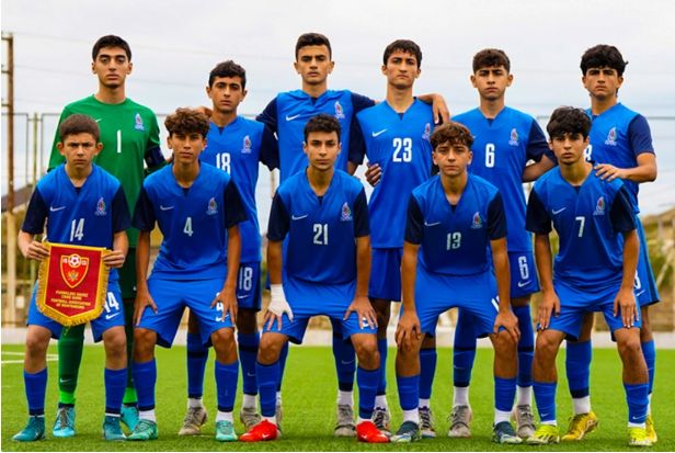 Azərbaycanın U-15 millisi Monteneqroya qalib gəlib