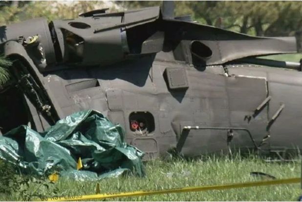 Vaşinqton ştatında helikopter qəzaya uğrayıb