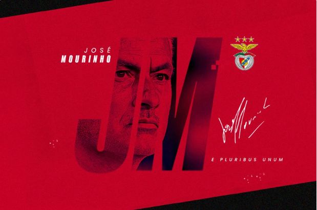 "Benfika" baş məşqçi Joze Mourinyo ilə rəsmi müqavilə imzalayıb