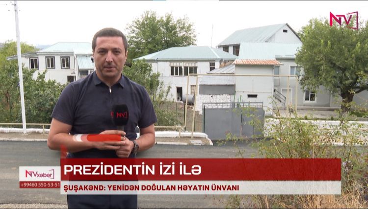  NTV XƏBƏR PREZİDENTİN İZİ İLƏ XOCALI VƏ XOCAVƏNDDƏ<font color=red> - VİDEO</font>