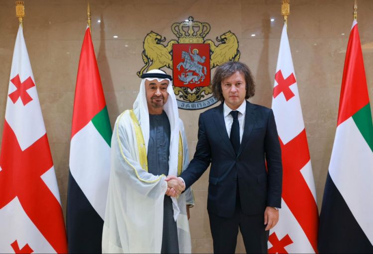 Birləşmiş Ərəb Əmirliklərinin Prezidenti Gürcüstanda rəsmi səfərdədir