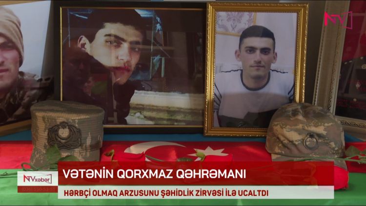 VƏTƏNİN QORXMAZ QƏHRƏMANI<font color=red> - VİDEO</font>