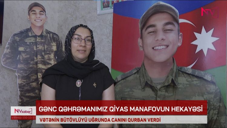 GƏNC QƏHRƏMANIMIZ QİYAS MANAFOVUN HEKAYƏSİ<font color=red> - VİDEO</font>