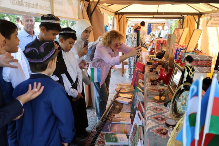 Azərbaycan Özbəkistanda beynəlxalq festivalda təmsil olunub<font color=red> - FOTOLAR</font>