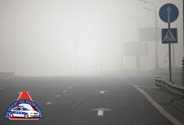 BDYPİ dumanlı hava ilə bağlı sürücülərə xəbərdarlıq edib