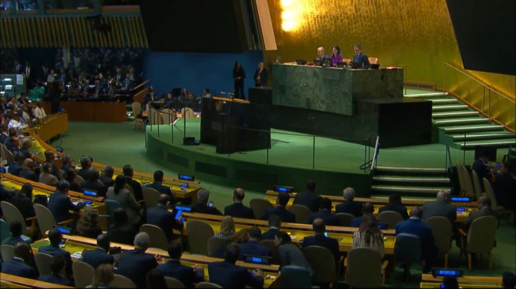 BMT Baş Assambleyasında yüksəksəviyyəli debatlar başlayıb<font color=red> - FOTOLAR</font>