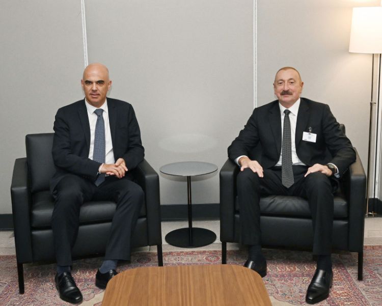 Prezident İlham Əliyev BMT-nin Nyu-Yorkdakı mənzil-qərargahında Avropa Şurasının Baş katibi ilə görüşüb<font color=red> - FOTOLAR</font>