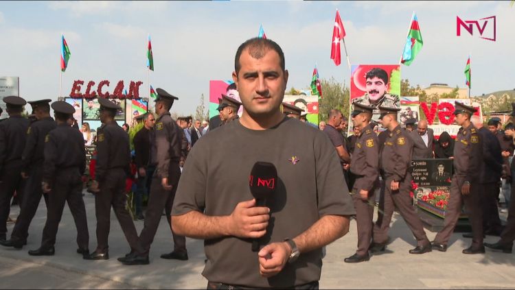 Naxçıvanda Anım Günü şəhid məzarları ziyarət olunur<font color=red> - VİDEO</font>