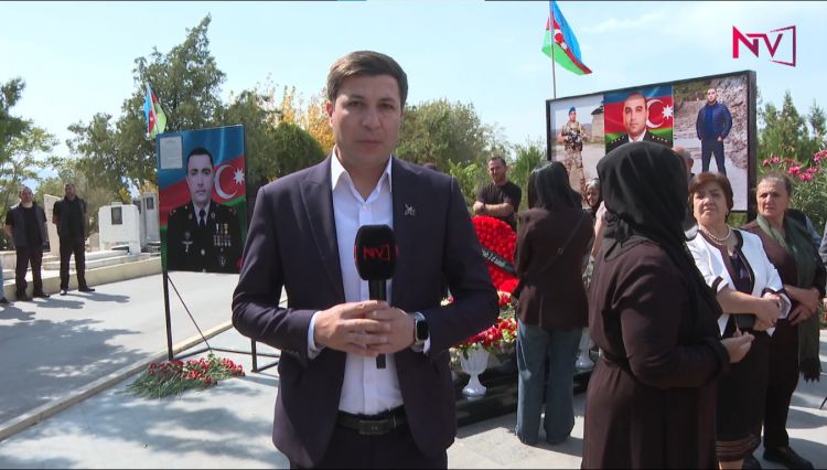 Naxçıvanda Vətən müharibəsi şəhidlərinin məzarları ziyarət olunur və xatirələri anılır<font color=red> - VİDEO</font>