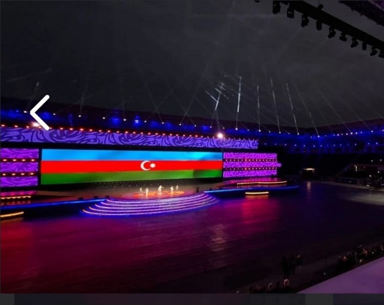 Gəncə stadionunda III MDB Oyunlarının açılış mərasimi keçirilir