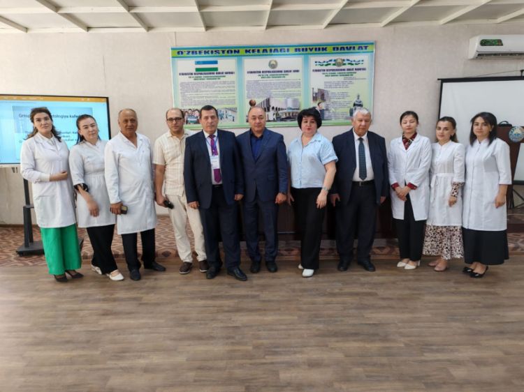 NDU-nun nümayəndə heyəti Səmərqənddə III Beynəlxalq Tibbi Forumda iştirak edib<font color=red> - FOTOLAR</font>