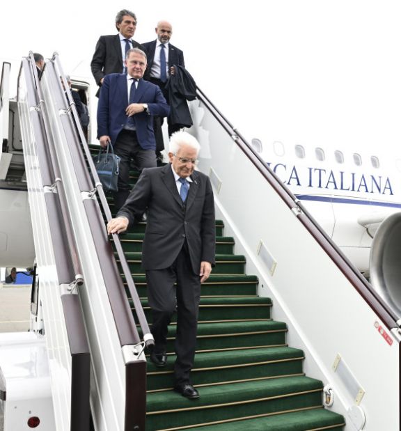 İtaliya Prezidenti Azərbaycana rəsmi səfərə gəlib<font color='red'> - YENİLƏNİB</font><font color=red> - FOTOLAR</font>