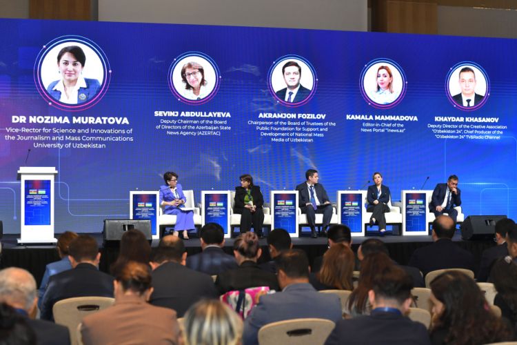 II Azərbaycan-Özbəkistan Media Forumu çərçivəsində rəqəmsal informasiya mühitində etik məsuliyyət mövzusu müzakirə olunub<font color=red> - FOTOLAR</font>