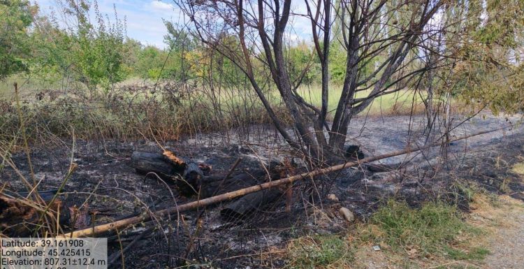 Naxçıvanda yanğın olub, 583 abonent qazsız qalıb