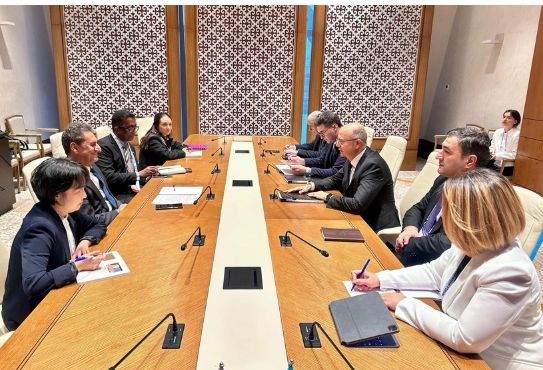 Azərbaycanın IRENA ilə ikitərəfli əməkdaşlığının inkişafı müzakirə olunub<font color=red> - FOTOLAR</font>