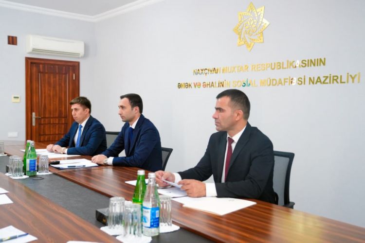 Naxçıvan Muxtar Respublikasında İnklüziv sosial inkişaf və sosial təminat üzrə Alt İşçi qrupun iclası keçirilib <font color=red> - FOTOLAR</font>