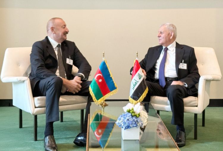 Azərbaycan Prezidenti iraqlı həmkarı ilə Nyu-Yorkda apardığı fikir mübadiləsini yüksək qiymətləndirib